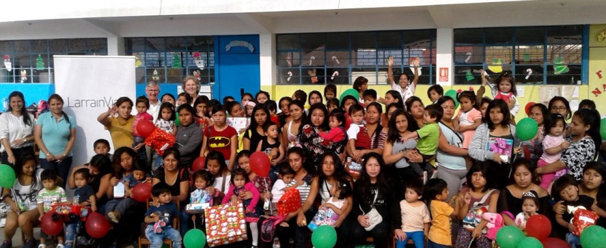 Celebramos Navidad en Perú apoyando a madres adolescentes