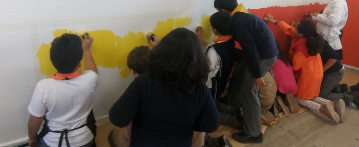 Proyecto Murales didácticos para sala de artes visuales de Colegio Ayelén