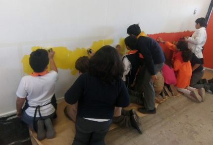Proyecto Murales didácticos para sala de artes visuales de Colegio Ayelén
