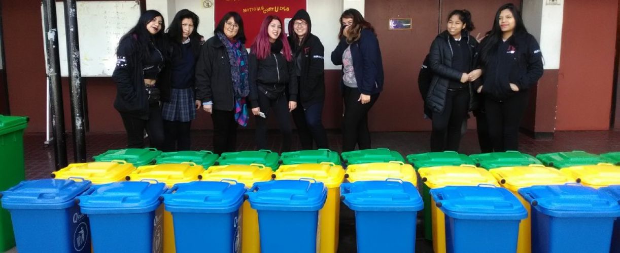 Proyecto Un punto verde en el Paula de Liceo Paula Jaraquemada