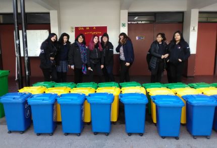 Proyecto Un punto verde en el Paula de Liceo Paula Jaraquemada