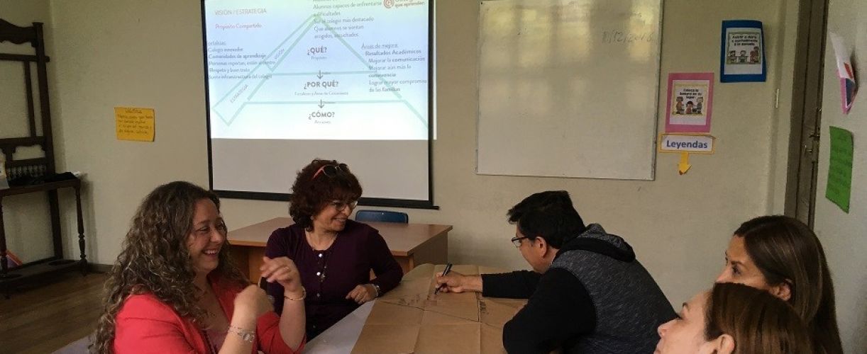 Con el apoyo de la Fundación, Enseña Chile implementa el programa “Colegios que aprenden”