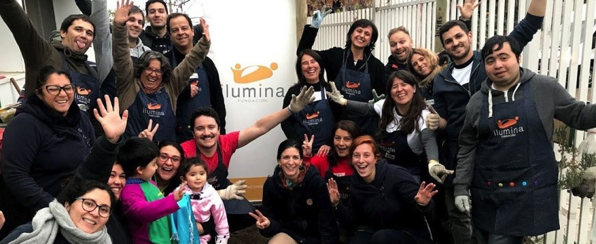 Voluntariado Fundación LarrainVial: Naturalizar Educativamente en Jardín los Manzanos