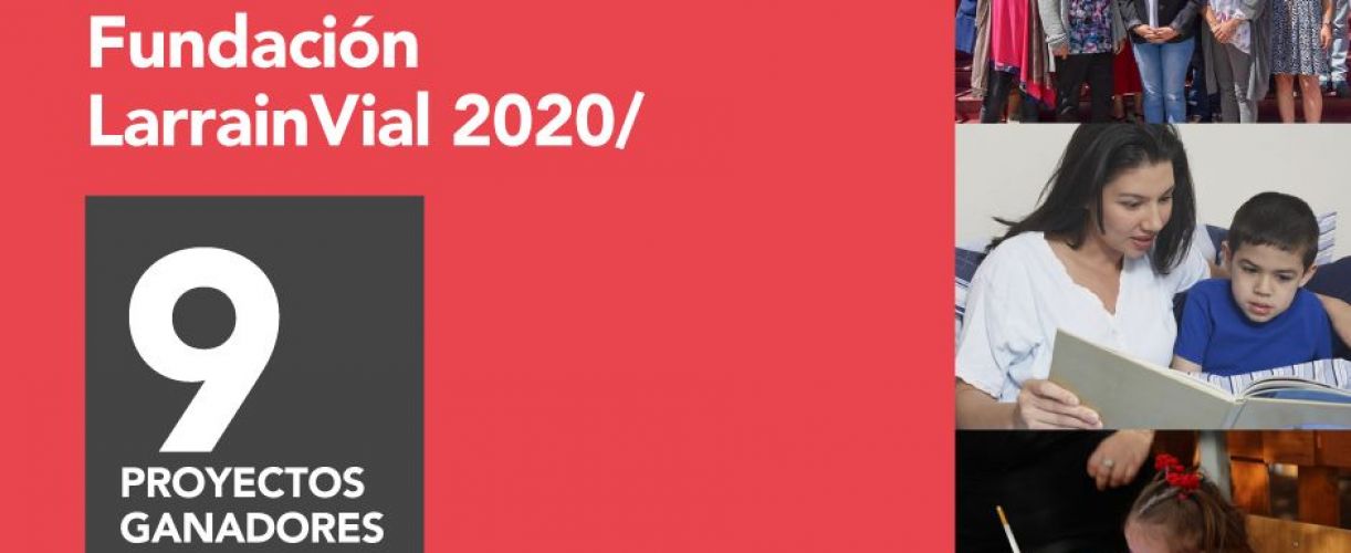 Conoce los proyectos ganadores del Fondo Concursable de la Fundación LarrainVial 2020