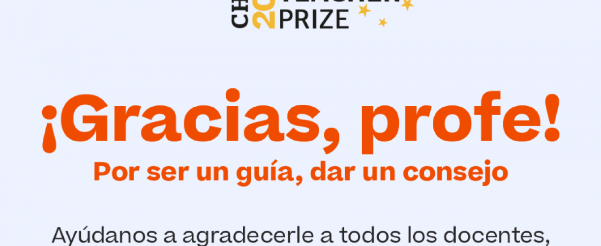 Abiertas las nominaciones al premio Gloabal Teacher Prize Chile