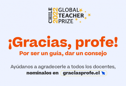 Abiertas las nominaciones al premio Gloabal Teacher Prize Chile