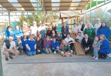 Segundo voluntariado 2024 de LarrainVial junto a Fundación Ilumina